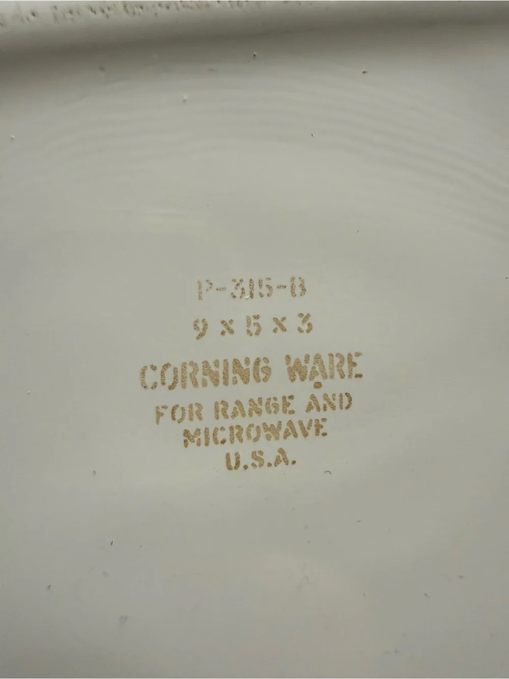Vintage Corning Ware Blue Cornflower P-315-B 2 Qt Loaf Pan USA